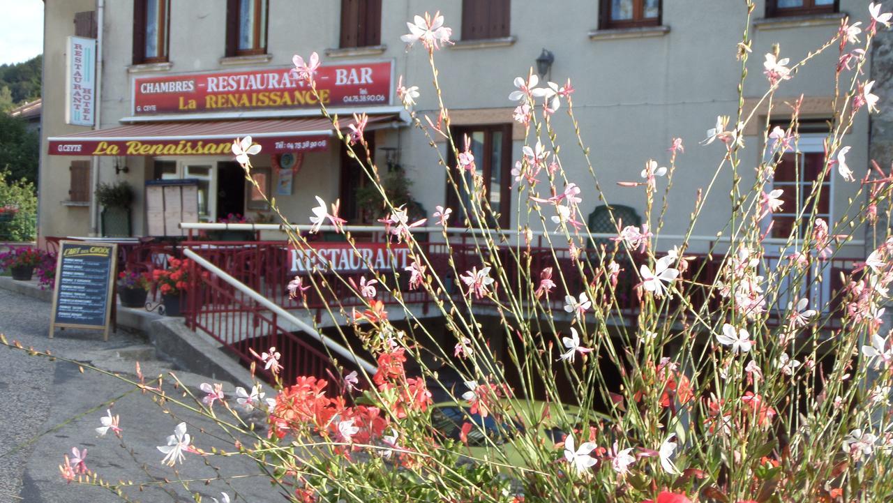 Hotel Restaurant La Renaissance Saint-Cirgues-en-Montagne Exterior foto